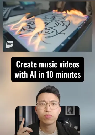 Create music videos with AI in 10 minutes