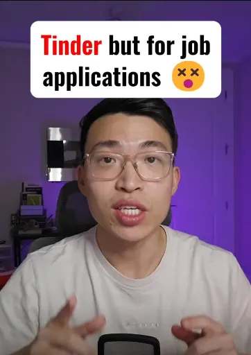 Tinder but for job applications