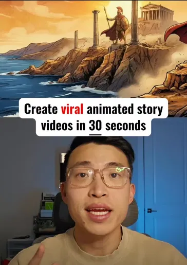 Create viral animated story videos in 30 seconds